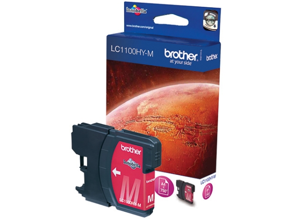 Original Brother LC1100HYM Tinte Magenta