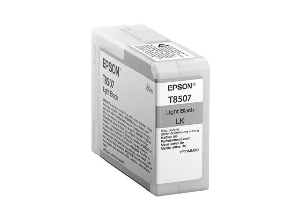 Original Epson C13T850700 Tinte Black (Light)