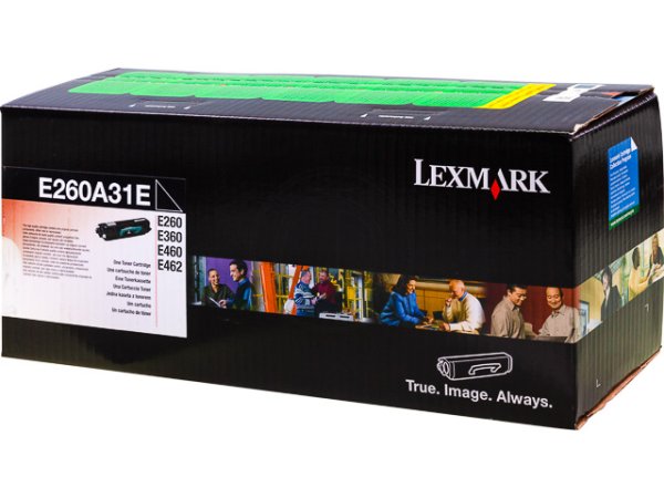 Original Lexmark E260A31E Toner Black