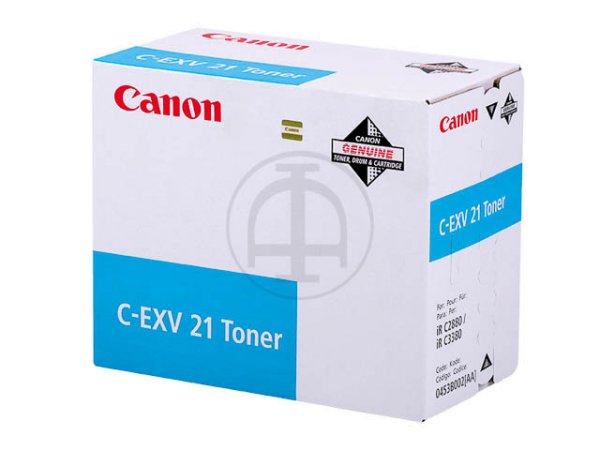 Original Canon 0453B002 / CEXV21 Toner Cyan