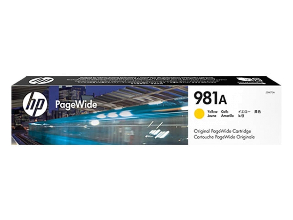 Original HP J3M70A / Nr. 981A Tinte Yellow