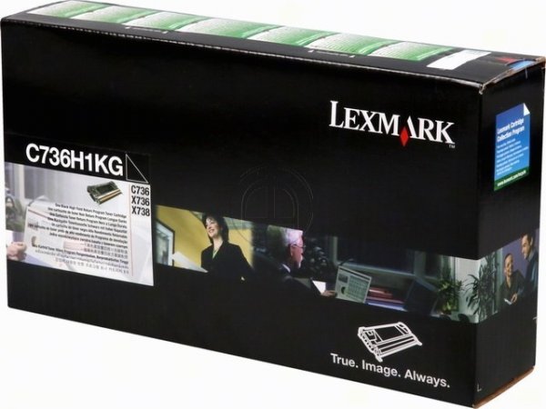 Original Lexmark C736H1KG Toner Black Return