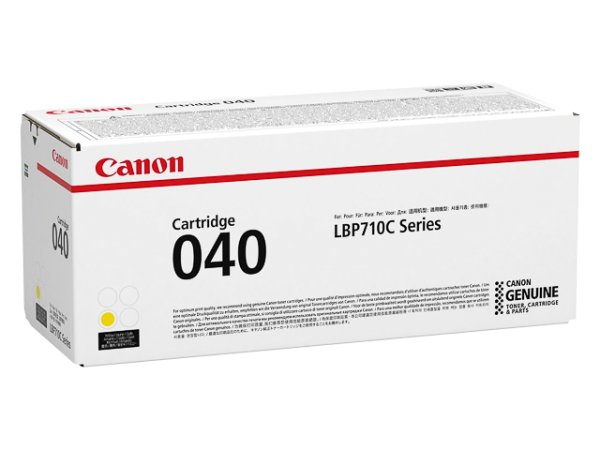Original Canon 0454C001 / 040Y Toner Yellow