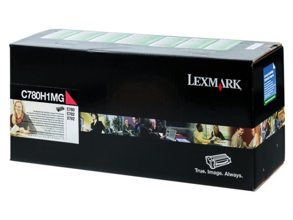 Original Lexmark C780H1MG Toner Magenta Return