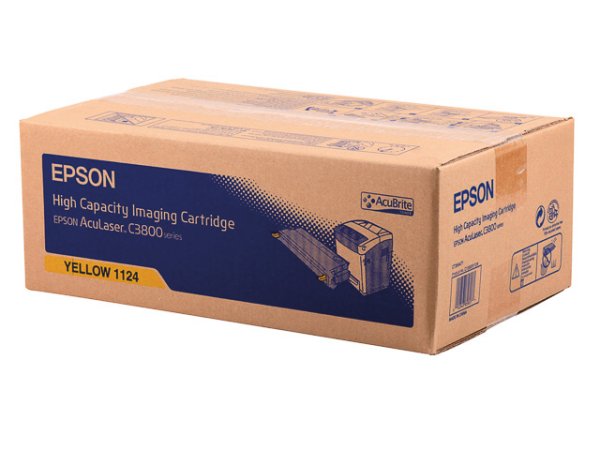 Original Epson C13S051124 Toner Yellow