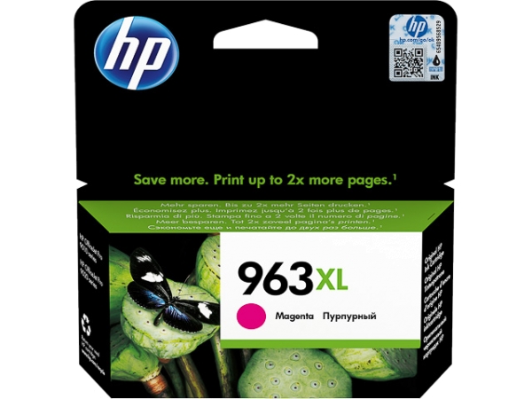 Original HP 3JA28AE / Nr. 963XL Tinte Magenta