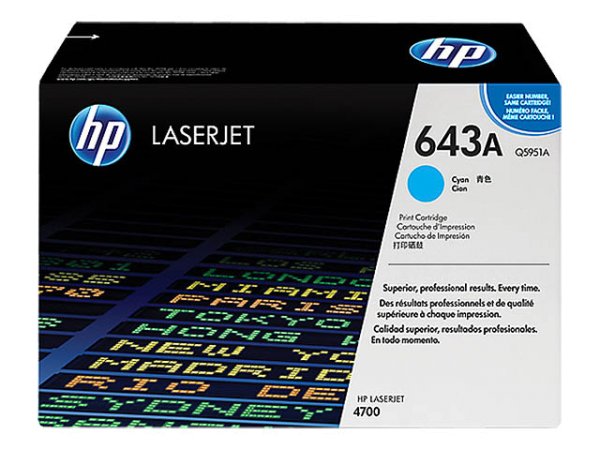 Original HP Q5951A Toner Cyan