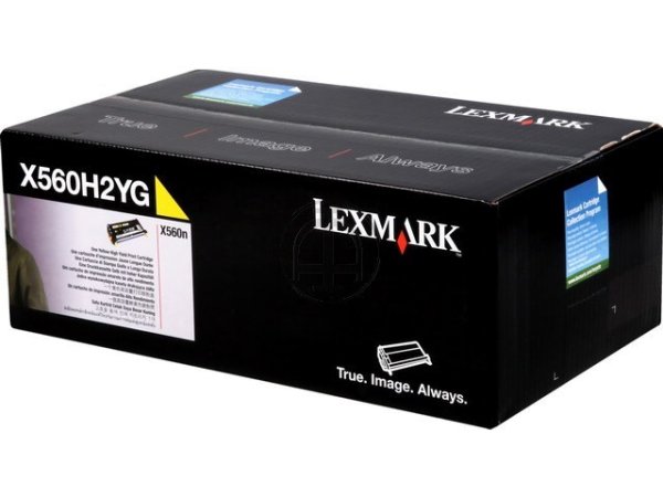 Original Lexmark X560H2YG Toner Yellow
