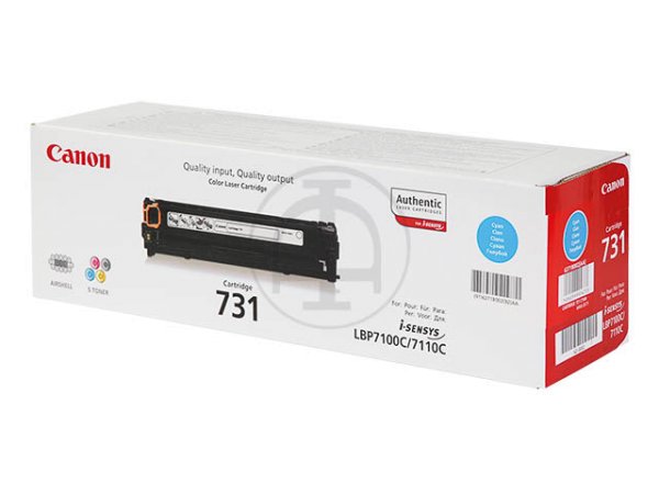 Original Canon 6271B002 / 731C Toner Cyan