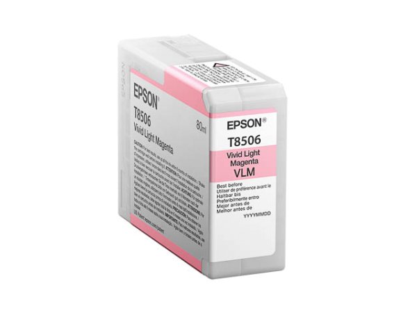 Original Epson C13T850600 Tinte Magenta (Light)