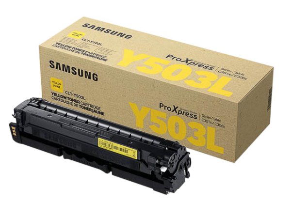 Original Samsung CLT-Y503L Toner Yellow