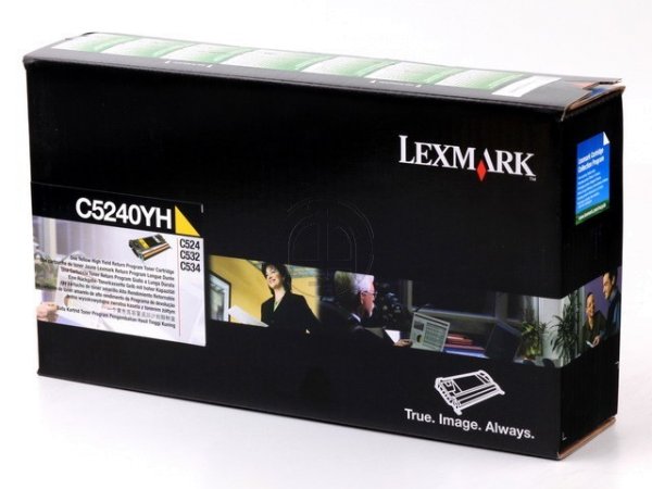 Original Lexmark C5240YH Toner Yellow
