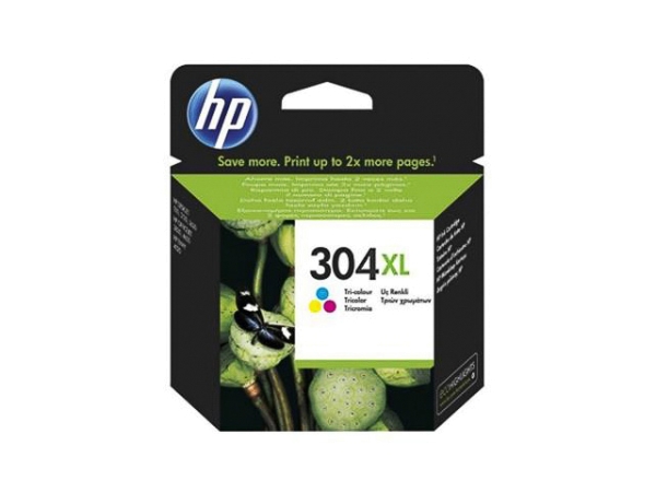Original HP N9K07AE / Nr. 304XL Tinte Colorpack C/M/Y