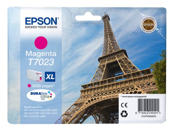 Original Epson C13T70234010 / T7023 Tinte Magenta