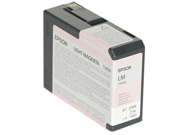 Original Epson C13T580600 / T5806 Tinte Magenta (Light)