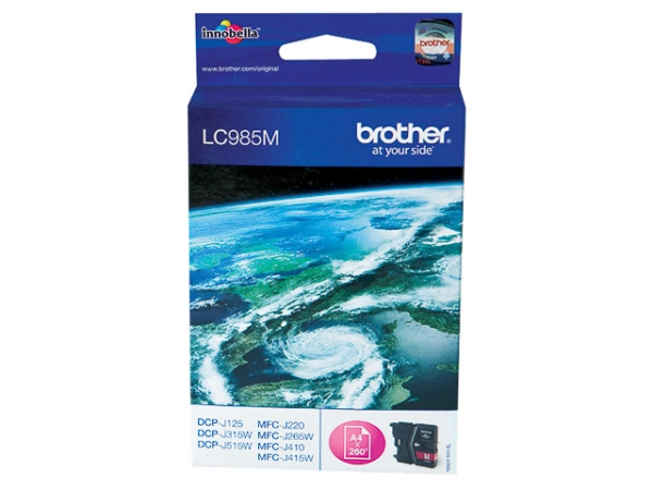 Original Brother LC985M Tinte Magenta