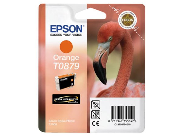 Original Epson C13T08794010 / T0879 Tinte Orange