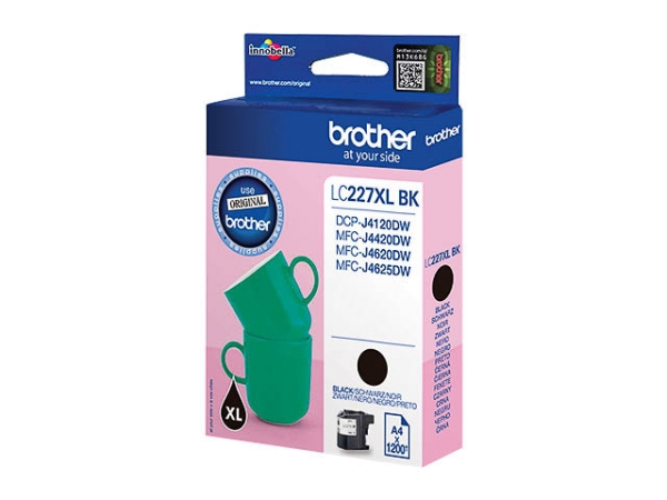 Original Brother LC227XLBK Tinte Black