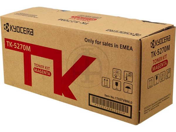 Original Kyocera 1T02TVBNL0 / TK-5270M Toner Magenta