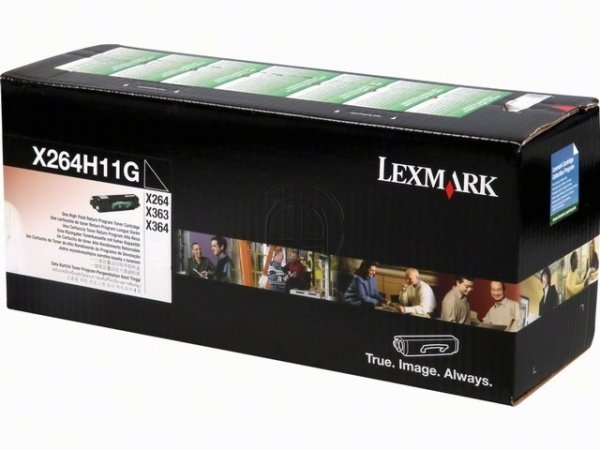 Original Lexmark X264H11G Toner Black Return
