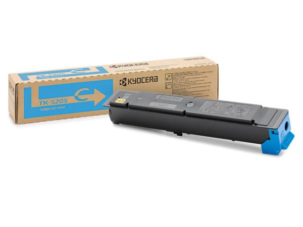 Original Kyocera 1T02R5CNL0 / TK-5205C Toner Cyan