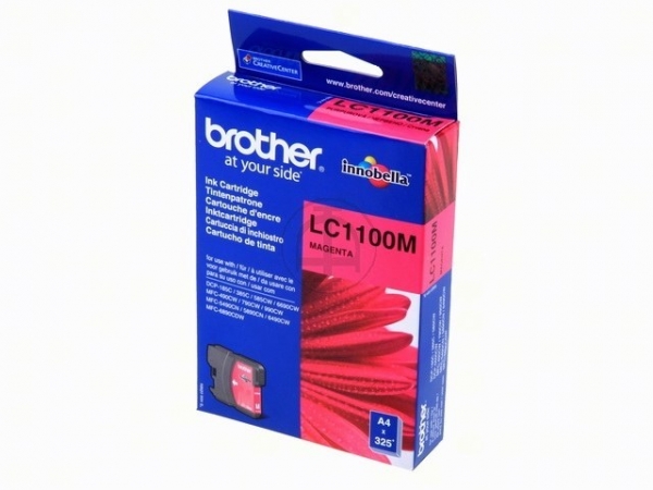 Original Brother LC1100M Tinte Magenta
