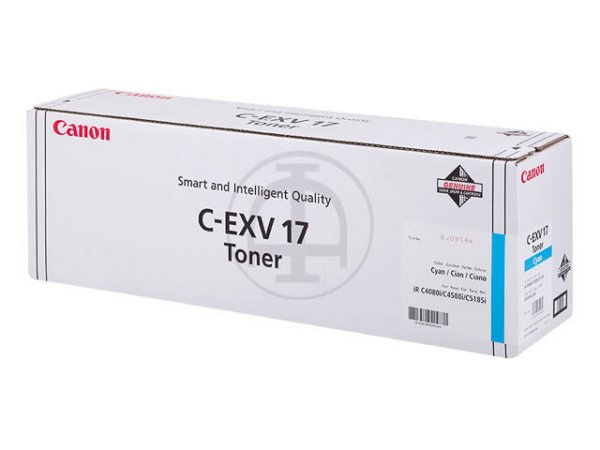 Original Canon 0261B002 / CEXV17 Toner Cyan