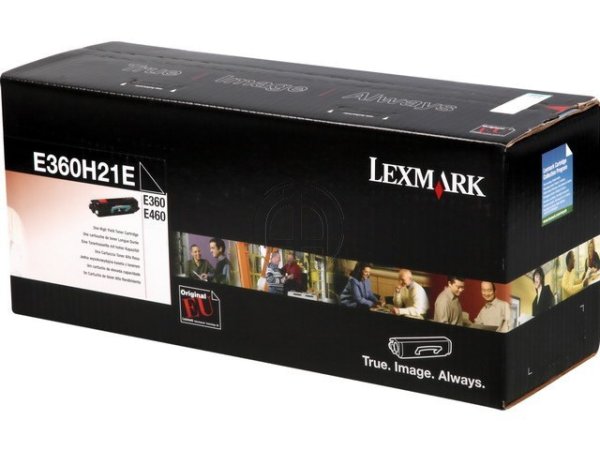 Original Lexmark E360H21E Toner Black