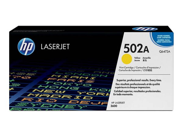 Original HP Q6472A Toner Yellow