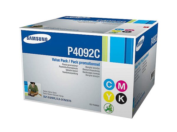 Original Samsung CLT-P4092C Toner Rainbowkit B/C/M/Y