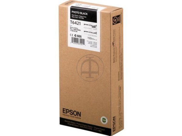 Original Epson C13T642100 / T6421 Tinte Black