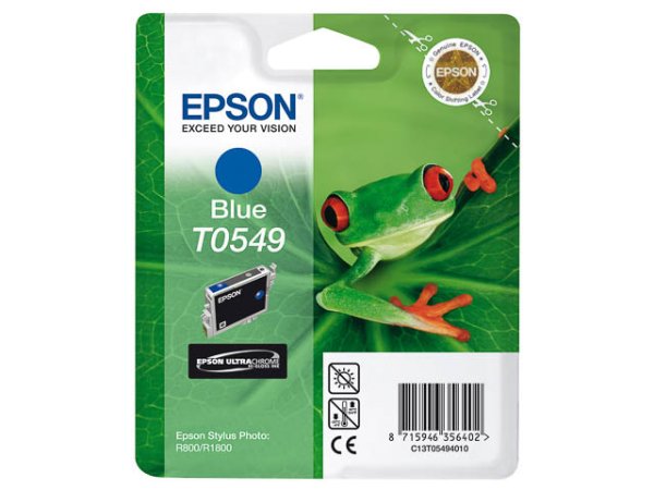 Original Epson C13T05494010 / T0549 Tinte Blau