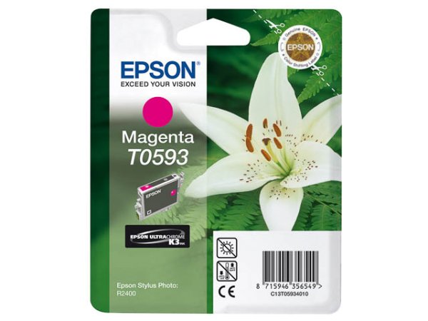 Original Epson C13T05934010 / T0593 Tinte Magenta