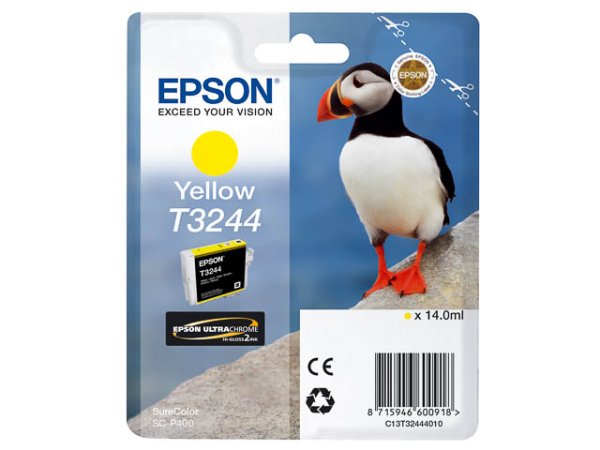 Original Epson C13T32444010 / T3244 Tinte Yellow