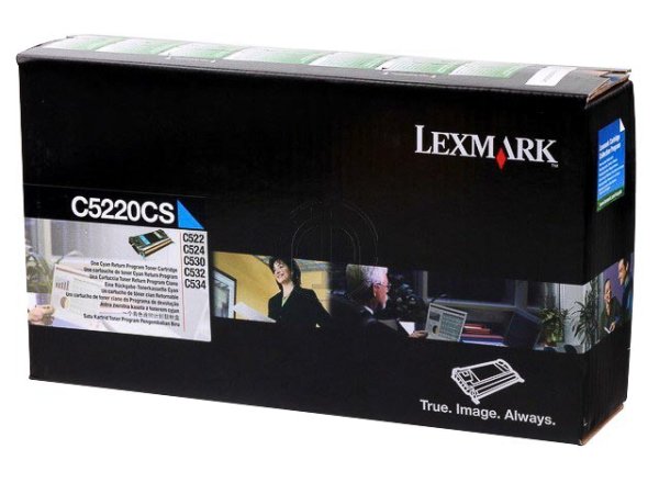 Original Lexmark C5220CS Toner Cyan