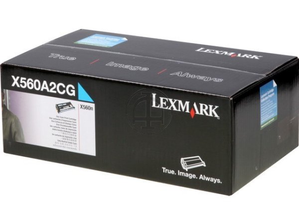 Original Lexmark X560A2CG Toner Cyan