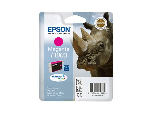 Original Epson C13T10034010 / T1003 Tinte Magenta