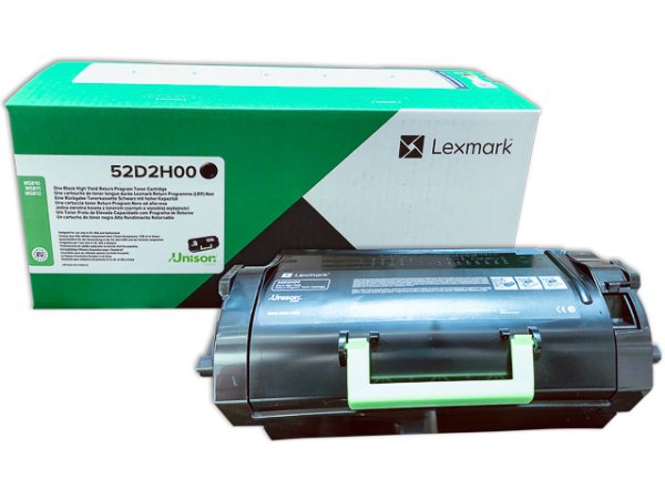 Original Lexmark 52D2H00 Toner Black Return