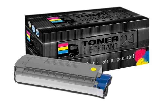 Kompatibel zu OKI 44318605 Toner Yellow