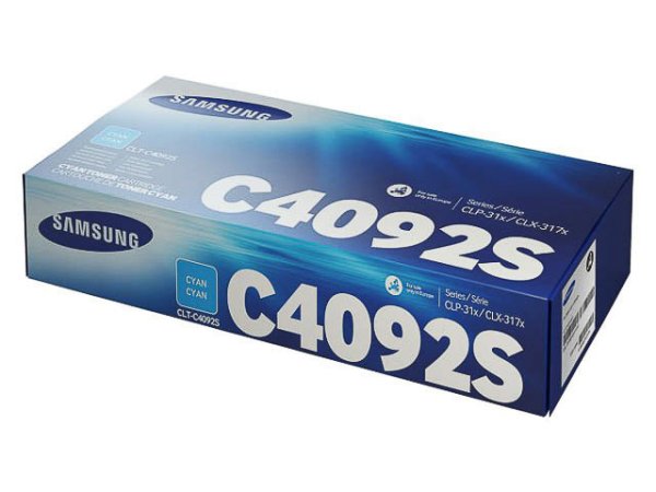 Original Samsung CLT-C4092S Toner Cyan