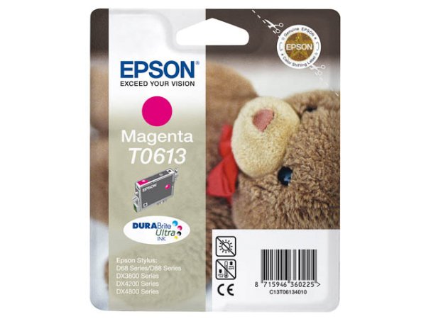 Original Epson C13T06134010 / T0613 Tinte Magenta