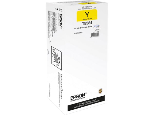 Original Epson C13T838440 / T8384 Tinte Yellow