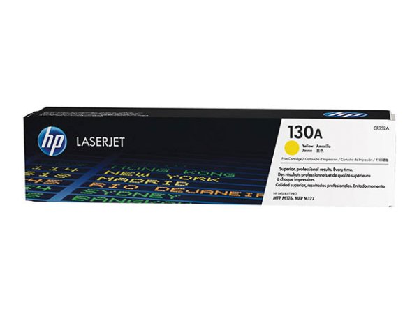 Original HP CF352A / 130A Toner Yellow