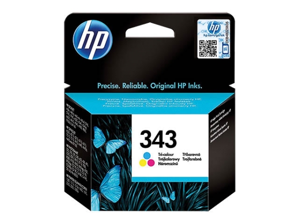 Original HP C8766EE / Nr. 343 Tinte Colorpack C/M/Y