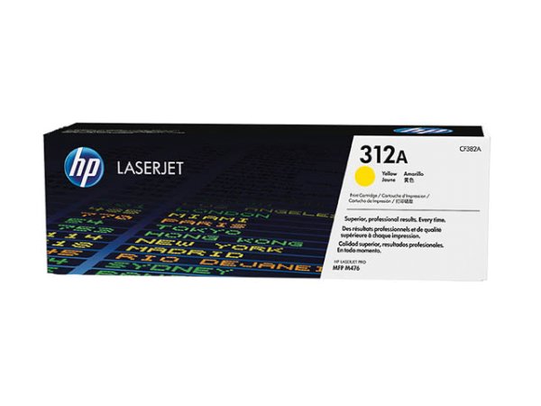 Original HP CF382A / 312A Toner Yellow
