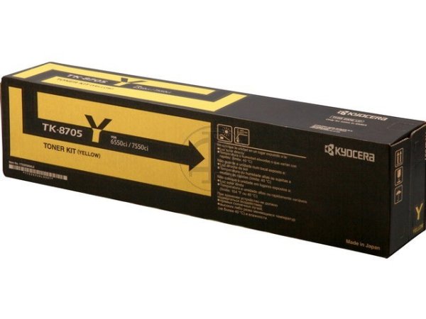 Original Kyocera 1T02K9ANL0 / TK-8705Y Toner Yellow