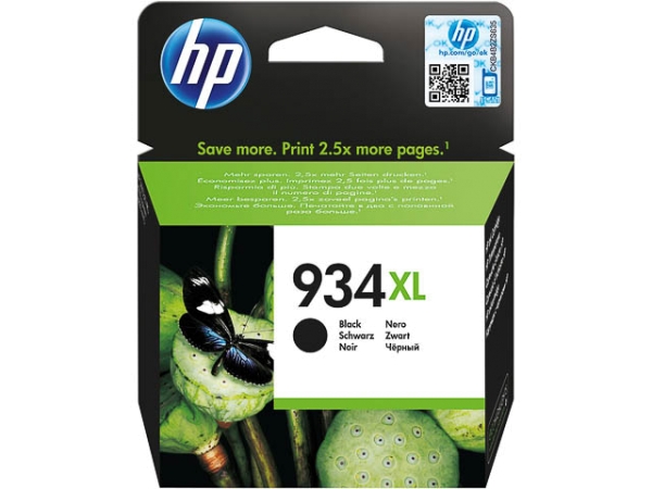 Original HP C2P23AE / Nr. 934XL Tinte Black