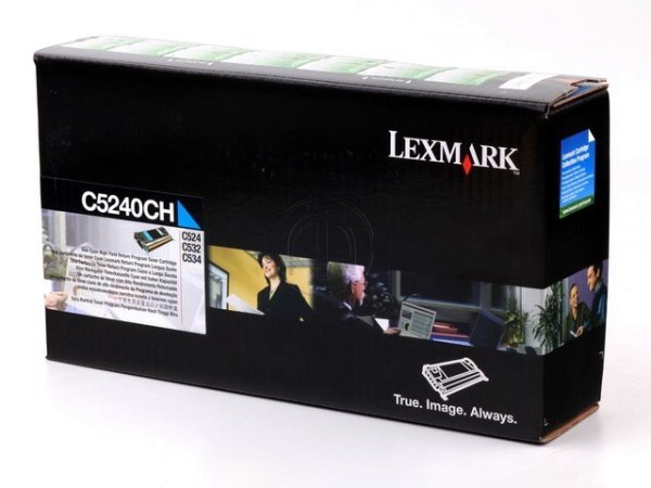 Original Lexmark C5240CH Toner Cyan