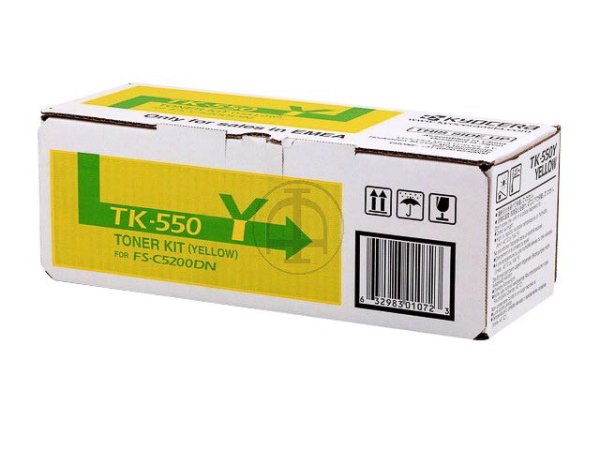 Original Kyocera 1T02HMAEU0 / TK-550Y Toner Yellow