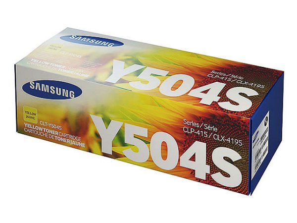 Original Samsung CLT-Y504S Toner Yellow